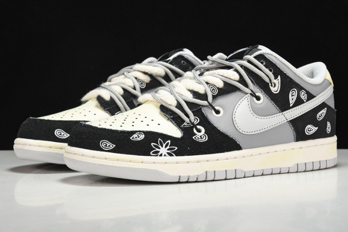 dunk low prm sb "cashew nut flower fl004