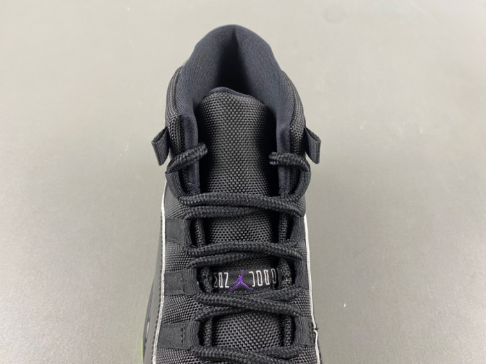Air Jordan 11 GS Black/Barely Volt IB1378-001
