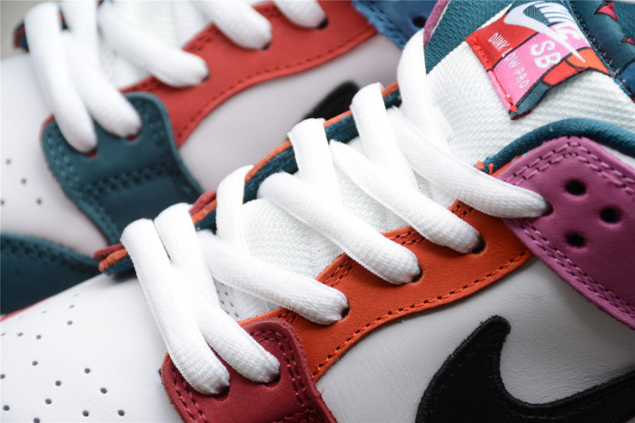 parra nike sb dunk low 2021 dh7695-100