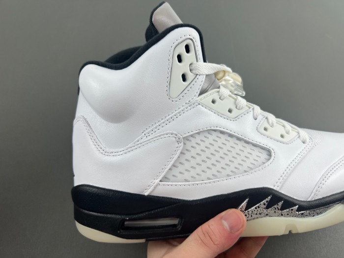 air jordan 5 “white black” dd0587-110
