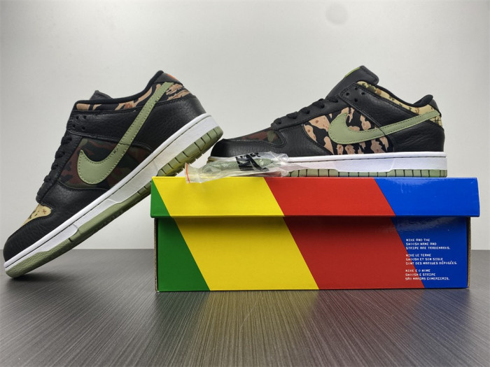 nike dunk low crazy camo - dh0957-001