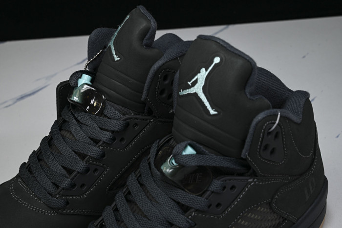 Jordan 5 Retro SoleFly Black Aurora Green IU0734-001