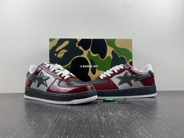 a bathing ape bape sta low copshoe bp-208