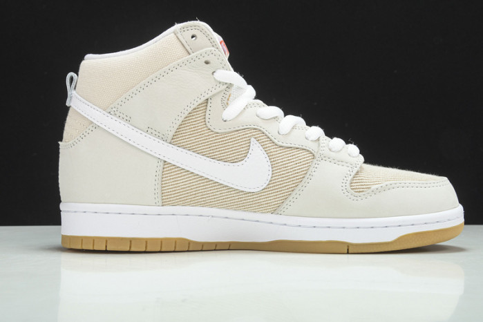 nike sb dunk high unbleached pack da9626-100