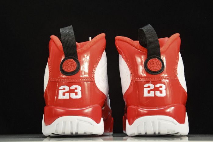 jordan 9 retro white gym red - 302370-160