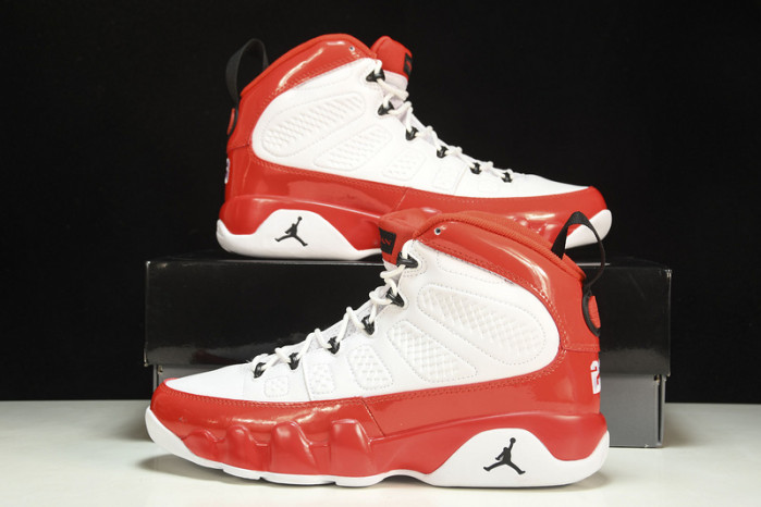 jordan 9 retro white gym red - 302370-160