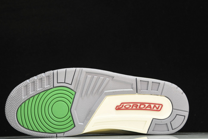 air jordan 3 lucky green wmns ck9246-136