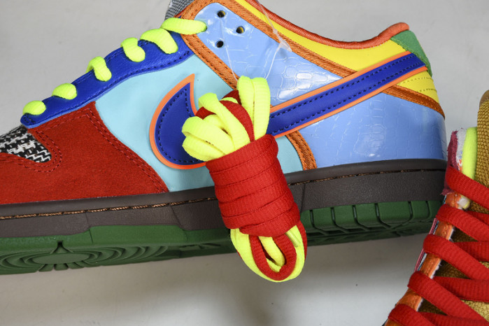 nike sb dunk low what the dunk - 318403-141