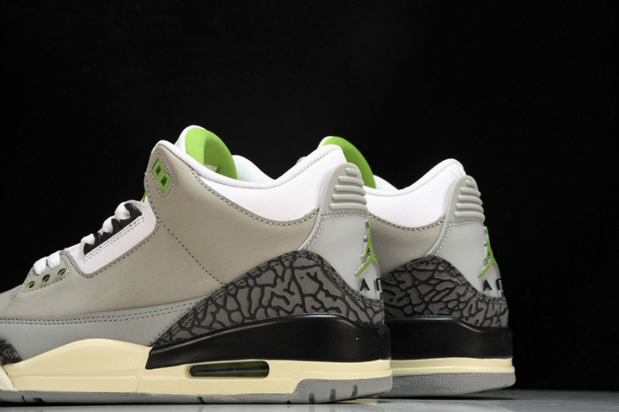 jordan 3 retro chlorophyll - 136064-006