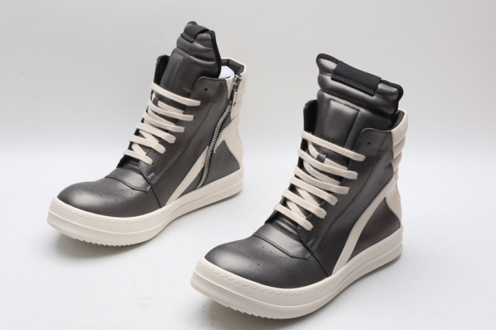 rick owens sneakers sliver gray copshoe or-101