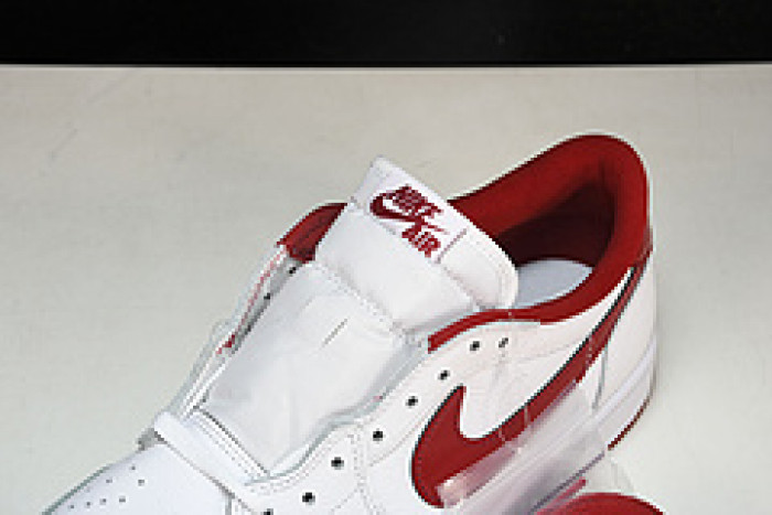 jordan 1 retro low white varsity red - 705329-101