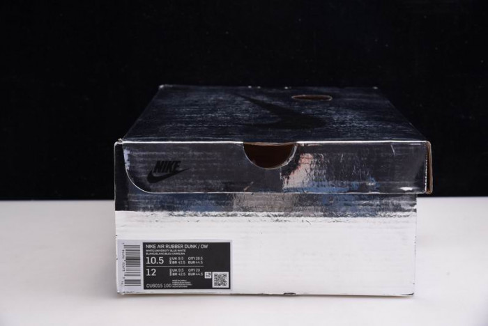 of x nike air rubber dunk “university blue” cu6015-100