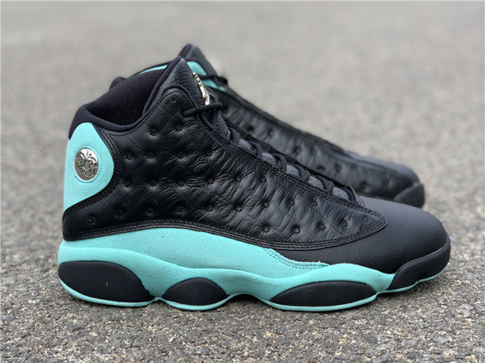 jordan 13 retro black island green - 414571-030