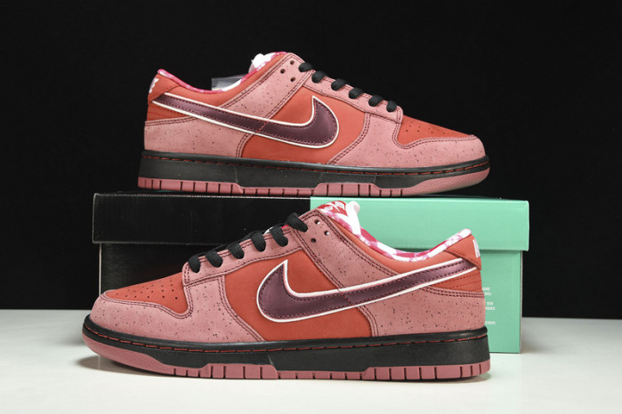 nike sb dunk low concepts red lobster 313170-661