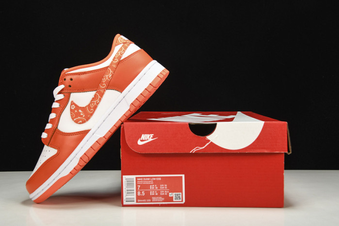 nike dunk low essential paisley pack orange dh4401-103
