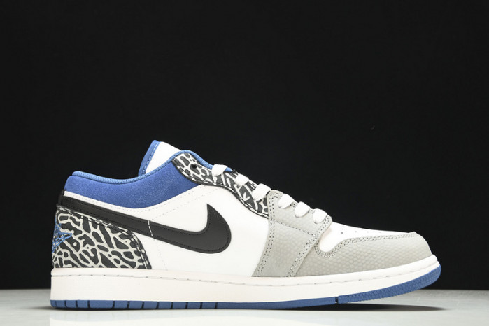 jordan 1 low se true blue - dm1199-140