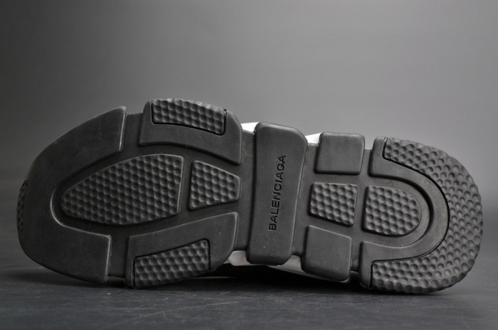 bl stretch mesh high top sneaker black white 454485 w05g0