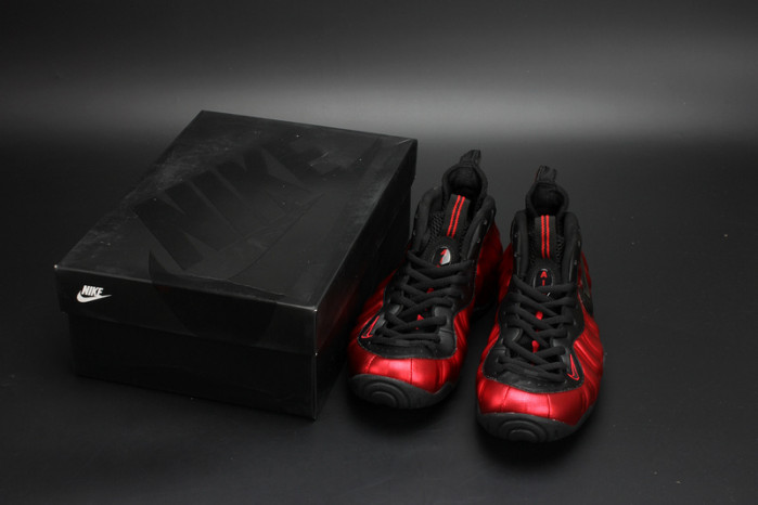 nike air foamposite pro "universty red" mens 624041-604